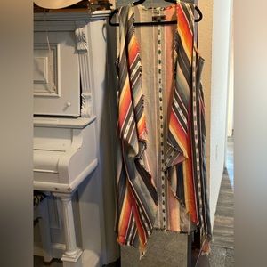 Tribal long cardigan